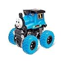 Unbreakable Funny Cartoon Pull Back Friction Power diecast Toy Vehicle Push and Go Crawling Toys for Boys and Girl's Kids, 3 Years (Multicolor) (TRAIN-FREINDS-01)