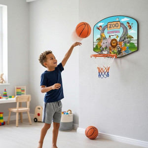 PrimeGames Basketball hoop for kids Indoor basketball