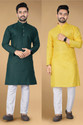 PRIMEICON Men Solid Straight Kurta
