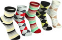 PRIMESOX MOVE ON Boys Printed Mid-Calf/Crew (Pack of 5)