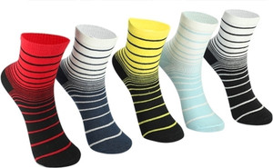 primesox move on boys striped mid-calfcrew