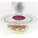 Primeway® Plastic Silicone Ø 32cm Protective Lid | Food Splatter Free Cover | Multipurpose Use | Mixing Bowl splatter guard | Tableware | XXL | 12.5 inches | Clear