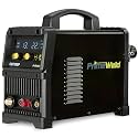 PrimeWeld 50A Air Inverter Plasma Cutter with Non-Touch Pilot Arc, Automatic Dual-Voltage (110V/220V) and Dual-Frequency (50Hz/60Hz) Portable Plasma Cutter, 1/2" Clean Cut, CUT50DP