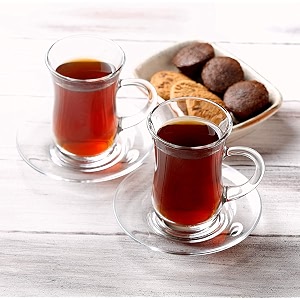 PrimeWorld Jug Style Tea Coffee Glass with