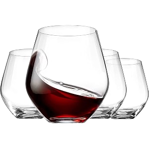 PrimeWorld Round Bowl Glasses for Wine 400