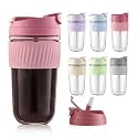 PrimeWorld Vilipa Glass Sipper Multicolour 400 ml Set of 1 Pc Straw Mug with Straw Coffee Cup for Water,Juice, Coffee, Tea, Cocktail Home Office &amp; Travel