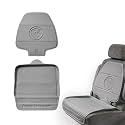 Prince Lionheart Car Seat Protector. The only 2 stage Seatsaver Designed with Thick padding, Nonabsorbent, waterproof, PVC foam material. Comparable with all baby and toddler car seats. (Grey)