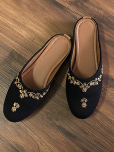 The Princess Creation Women Embellished Ethnic Mules