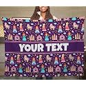 Princess Kids Throw Blanket - Custom Personalized Fleece, 50x60 in