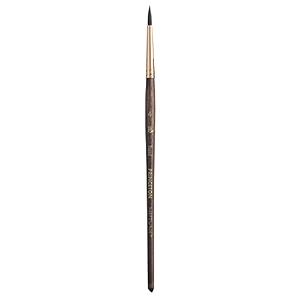 princeton neptune short handle round paint brush no 4