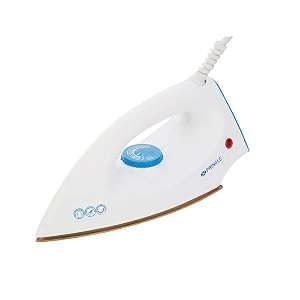 pringle di-1103 1000w dry iron with advance soleplate and anti-bacterial german coating technology