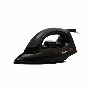 pringle di-1109 1000w light weight dry iron with advance soleplate and anti-bacterial german coating technology- black