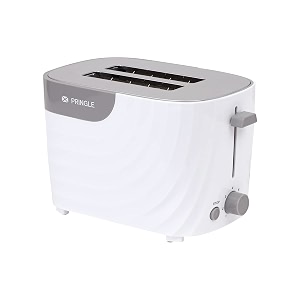 pringle pt405 2 slice toaster 750 watt with wide slots  7 variable browning function with cancel reheat and defrost cool touch body