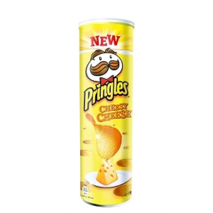pringles cheesy cheese potato chips 165 gm
