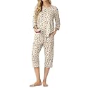 PrinStory Womens Pajama Sets Capri Pjs Soft