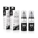 001 Premium Refill Ink Compatible for Printers L3110, L3150, L4260, L4160, L3152, L3115, L3100, L3101, L3116, L3151, L3156, L1110, L5190, L4150, L14150, L6170, L6160 (Black 70ml - 2 pcs)