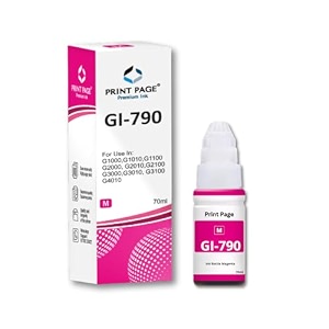 gi 790 premium refill ink compatible for printers g1000 g1010 g1100 g2000 g2010 g2100 g3000 g3010 g3100 g4010 magenta 70ml - 1 pcs