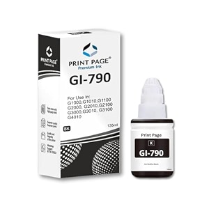 gi 790 premium refill ink compatible for printers g1000 g1010 g1100 g2000 g2010 g2100 g3000 g3010 g3100 g4010 black 135ml - 1 pcs
