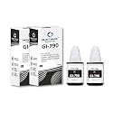 GI 790 Premium Refill Ink Compatible for Printers G1000, G1010, G1100, G2000, G2010, G2100, G3000, G3010, G3100, G4010 (Black 135ml - 2 pcs)