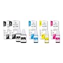 GI 790 Premium Refill Ink Compatible for Printers G1000, G1010, G1100, G2000, G2010, G2100, G3000, G3010, G3100, G4010 (C/Y/M + 2 Black) (Black - 135ml, C/Y/M - 70ml Each)