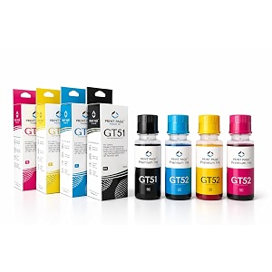 gt51gt52 premium refill ink compatible for ink tank 115 310 315 319 410 415 416 419 455 500 515 530 615 gt 5810 5811 5820 4 color combo black - 90ml cym - 70ml each