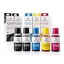GT51/GT52 Premium Refill Ink Compatible for Ink Tank 115, 310, 315, 319, 410, 415, 416, 419, 455, 500, 615, GT 5810, 5811, 5820 (GT51/GT52 - CYM + 2 Black) (Black - 90ml, C/Y/M - 70ml Each)