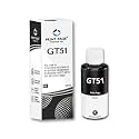 GT51 Premium Refill Ink Compatible for Ink Tank Printers 319, 410, 415, 416, 419, 455, 500, 515, 516, 520, 530, 589, 615, 720, 750, 790, 670, GT 5810, GT 5811, GT 5820 (Black 90ml - 1 pcs)