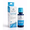 GT52 Premium Refill Ink Compatible for Ink Tank Printers 319, 410, 415, 416, 419, 455, 500, 515, 516, 520, 530, 589, 615, 720, 750, 790, 670, GT 5810, GT 5811, GT 5820 (Cyan 70ml - 1 pcs)