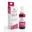T664 Premium Refill Ink Compatible for Printers L1300, L310, L361, L380, L405, L565, L365, L485, L220, L360, L130 (Magenta 70ml - 1 pcs)