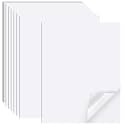 Printable Sticker Paper for Inkjet Printer, 40 Sheets 8.5"x11'' Matte Sticker Printer Paper Full Sheet Labels for Laser/Inkjet Printers, Letter Size