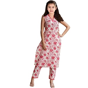 Printed Ethnic Wear for Girl Casual