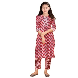Printed Ethnic Wear for Girl Casual