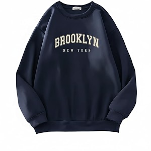 Printed Graphic Sweatshirt Long Sleeves ROUNND Neck