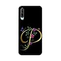 Printed Hard Back Cover Case for Honor 9X Pro | Huawei Y9s Back Cover (Alphabet P) -1803