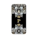 Printed Hard Back Cover Case for Honor 7C | Huawei Y7 Prime 2018 | Huawei Y7 2018 | Nova 2 Lite Back Cover (Alphabet P) -1803