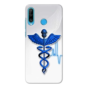 Printed Hard Back Cover Case for Huawei