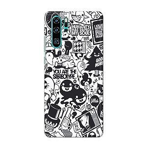 Printed Hard Back Cover Case for Huawei
