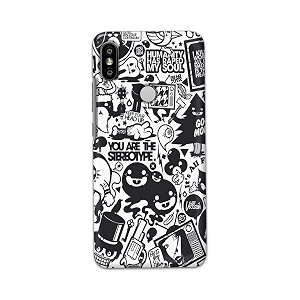 Printed Hard Back Cover Case for Mi