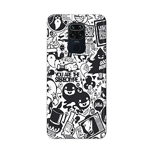 Printed Hard Back Cover Case for Mi