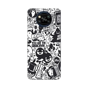 Printed Hard Back Cover Case for Mi