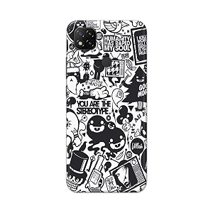 Printed Hard Back Cover Case for Mi