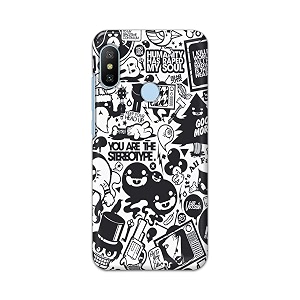 Printed Hard Back Cover Case for Mi