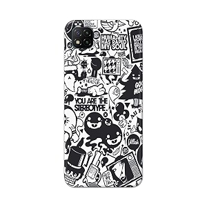 Printed Hard Back Cover Case for Mi