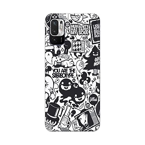 Printed Hard Back Cover Case for Mi