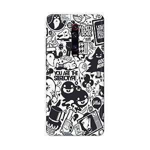 Printed Hard Back Cover Case for Mi