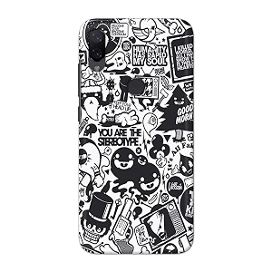 Printed Hard Back Cover Case for Mi