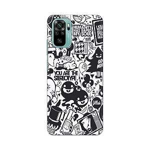 Printed Hard Back Cover Case for Mi