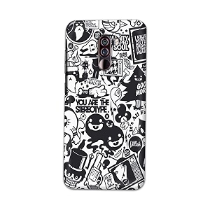 Printed Hard Back Cover Case for Mi