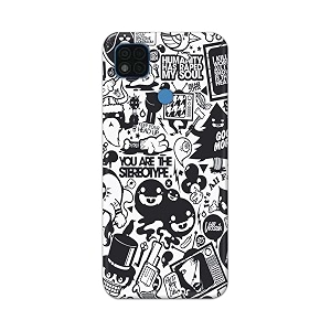 Printed Hard Back Cover Case for Mi