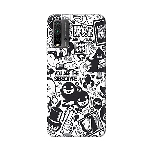 Printed Hard Back Cover Case for Mi